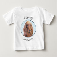 Peinture de Setter irlandais - Joli art original d