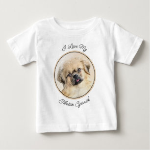 T-shirt Pour Bébé Peinture d'espagne tibétaine - jolie art original