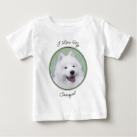 Peinture Samoyed - Cute Original Chien Art