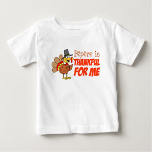 T-shirt Pour Bébé Pepere me remercie