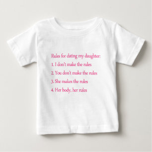 T-shirt Pour Bébé Père féministe et ses règles