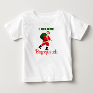 T-shirt Pour Bébé Père Noël - Bagsquatch