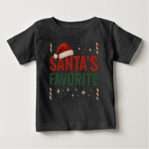 Père Noël Favorite Baby top