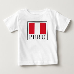 T-shirt Pour Bébé Pérou