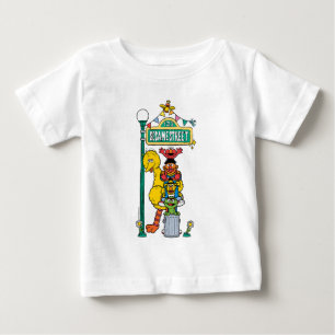 T-shirt Pour Bébé Personnages de 1, rue Sésame et t-shirt bébé à sig
