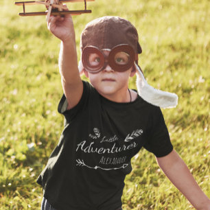 T-shirt Pour Bébé Personnalisable Petit aventurier