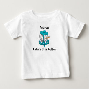 T-shirt Pour Bébé Personnalisé Future Disk Golfer
