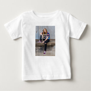 T-shirt Pour Bébé Personnaliser Avec Votre Photo
