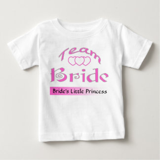 T-SHIRT POUR BÉBÉ PERSONNALISER LA MARTE D'ÉQUIPE