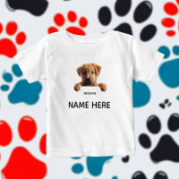 Personnaliser un chiot de bienvenue mignon