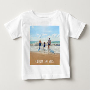 T-shirt Pour Bébé Personnalisez votre T-shirt photo bébé avec le nom