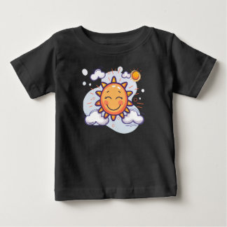 T-shirt Pour Bébé ☀️ Petit Coussin Bébé Sunshine