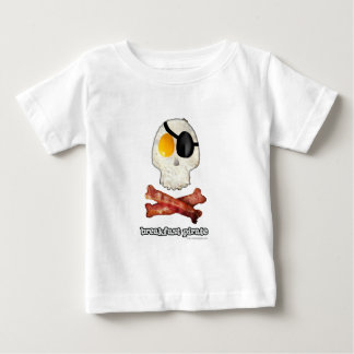 T-shirt Pour Bébé Petit-déjeuner Pirate...