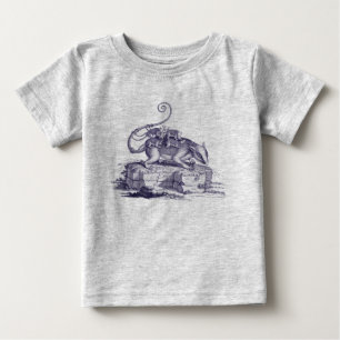 T-shirt Pour Bébé Petit équipement de bébé d'opossum