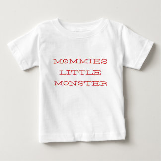 T-SHIRT POUR BÉBÉ PETIT MONSTRE DE MÈRES