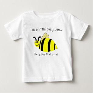 T-shirt Pour Bébé Petit Occupé Bee Jaune Bumble Bee Kids' Shirt