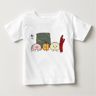 T-shirt Pour Bébé Petit pain chinois de petits pains de boulette de