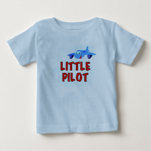 T-shirt Pour Bébé Petit pilote