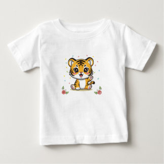 T-shirt Pour Bébé Petit Puli | Cute Tiger Cub