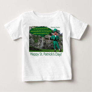 T-shirt Pour Bébé petit tee. Joyeux St. Patrick's Day. Irish setter/