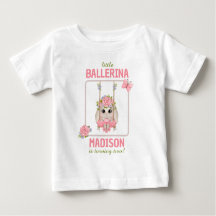 Petite ballerine bébé lapin fille anniversaire flo