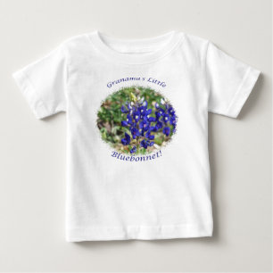 T-shirt Pour Bébé Petite chemise de bébé du Bluebonnet de la