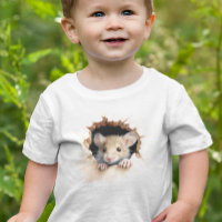 Petite chemise de souris Pale Peeking