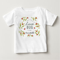 Petite Dame Punaise de l'Amour Ladybugs et Feuille