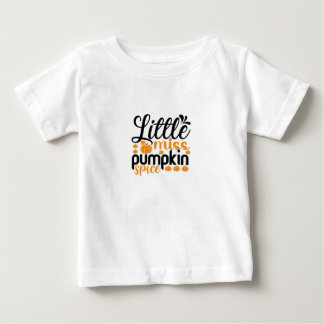 T-shirt Pour Bébé Petite épice citrouille