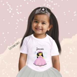 T-shirt Pour Bébé Petite fée princesse