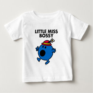 T-shirt Pour Bébé Petite Miss Bossy Lettres noires