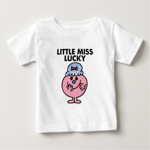 T-shirt Pour Bébé Petite Miss Lucky Cachant Sa Bouche
