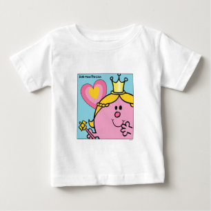 T-shirt Pour Bébé Petite Mlle Princesse Closeup extrême