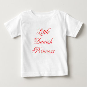 T-shirt Pour Bébé Petite princesse danoise