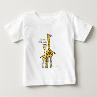 T-shirt Pour Bébé Petite soeur Giraffe