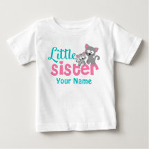 Petite soeur Kitty Chat Chemise personnalisée