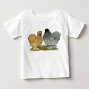 T-shirt Pour Bébé Petits poulets
