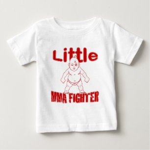T-shirt Pour Bébé Peu de bébé d'arts martiaux de combattant de MIX