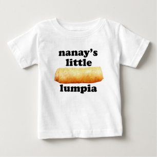 T-shirt Pour Bébé Peu de Lumpia de Nanay