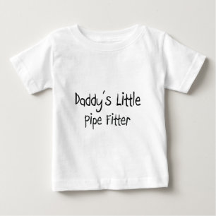 T-shirt Pour Bébé Peu de monteur de tuyau du papa