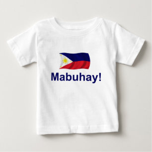 T-shirt Pour Bébé Philippin Mabuhay !