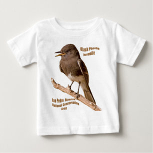 T-shirt Pour Bébé Phoebe noir
