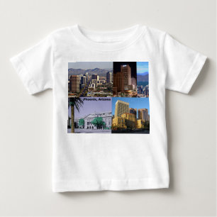 T-shirt Pour Bébé Phoenix Arizona Montage