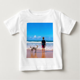 T-shirt Pour Bébé Photo personnalisée Faites votre propre design -