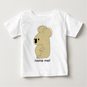 T-shirt Pour Bébé pièce en t à manches longues de koala d'enfant e