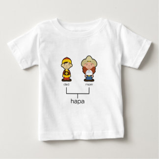 T-shirt Pour Bébé Pièce en t chinoise/d'Américain Hapa de bébé de
