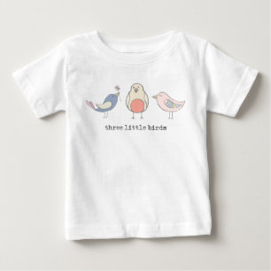 T-shirt Pour Bébé Pièce en t de trois petite oiseaux