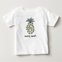 Pièce en t douce d'ananas de bébé/enfants "en