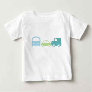 T-shirt Pour Bébé Pièce en t du trafic dans les bleus mous et les