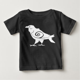 T-shirt Pour Bébé Pièce en t tribale de Raven du bébé